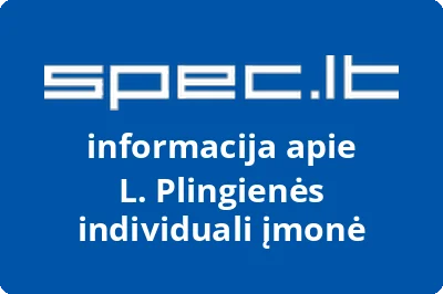 L. Plingienės individuali įmonė