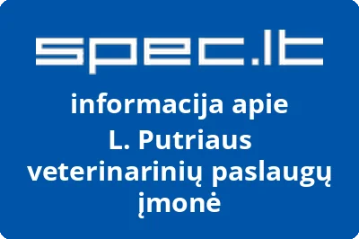 L. Putriaus veterinarinių paslaugų įmonė