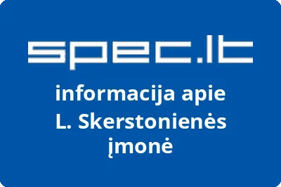 L. Skerstonienės įmonė