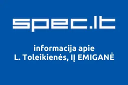 L. Toleikienės, IĮ EMIGANĖ | spec.lt