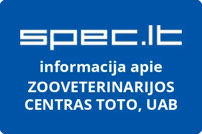 ZOOVETERINARIJOS CENTRAS TOTO, UAB