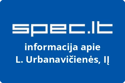 L. Urbanavičienės, IĮ