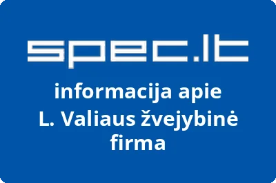 L. Valiaus žvejybinė firma