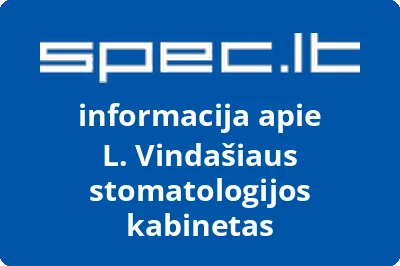 L. Vindašiaus stomatologijos kabinetas