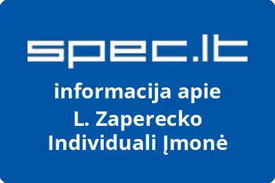 L. Zaperecko individuali įmonė