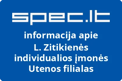 L. Zitikienės individualios įmonės Utenos filialas