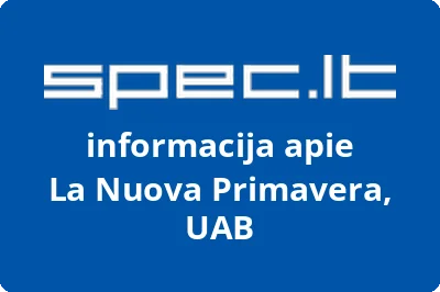 La Nuova Primavera, UAB