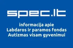 Labdaros ir paramos fondas Autizmas visam gyvenimui | spec.lt