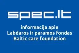Labdaros ir paramos fondas Baltic care foundation | spec.lt