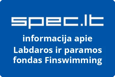 Labdaros ir paramos fondas Finswimming