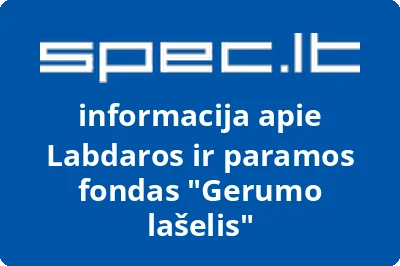 Labdaros ir paramos fondas Gerumo lašelis