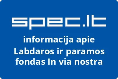 Labdaros ir paramos fondas In via nostra