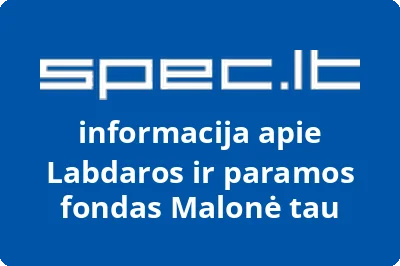 Labdaros ir paramos fondas Malonė tau
