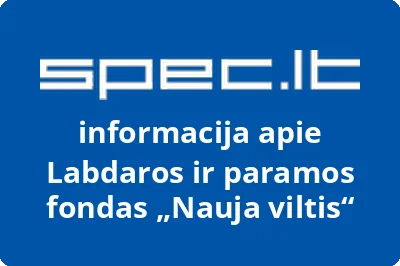 Labdaros ir paramos fondas Nauja viltis