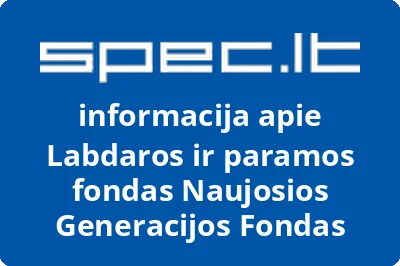 Labdaros ir paramos fondas Naujosios Generacijos Fondas