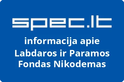 Labdaros ir paramos fondas Nikodemas