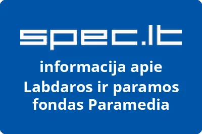 Labdaros ir paramos fondas Paramedia