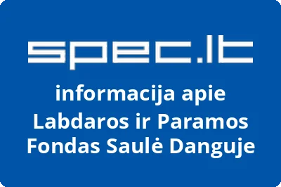 Labdaros ir Paramos Fondas Saulė Danguje