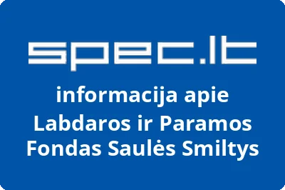 Labdaros ir Paramos Fondas Saulės Smiltys