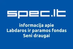 Labdaros ir paramos fondas Seni draugai iliustracija