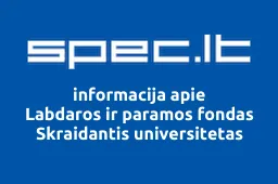 Labdaros ir paramos fondas Skraidantis universitetas | spec.lt