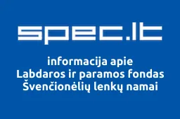 Labdaros ir paramos fondas Švenčionėlių lenkų namai | spec.lt