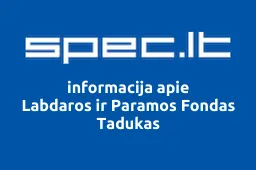Labdaros ir Paramos Fondas Tadukas iliustracija