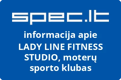 LADY LINE FITNESS STUDIO, moterų sporto klubas