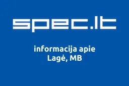 Lagė, MB | spec.lt