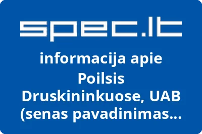 Poilsis Druskininkuose, UAB (senas pavadinimas LAGŪNA, biliardinė, A. Kazakevičiaus IĮ)