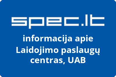 Laidojimo paslaugų centras, UAB