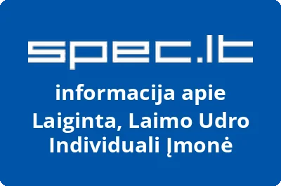 Laimio Udro individuali įmonė Laiginta