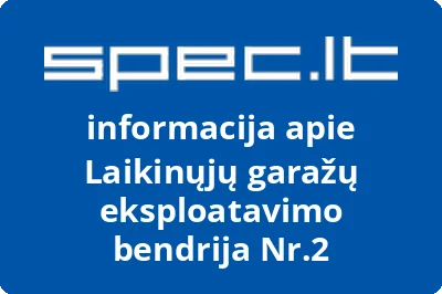 Laikinųjų garažų eksploatavimo bendrija Nr.2