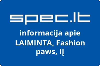 LAIMINTA, Fashion paws, IĮ