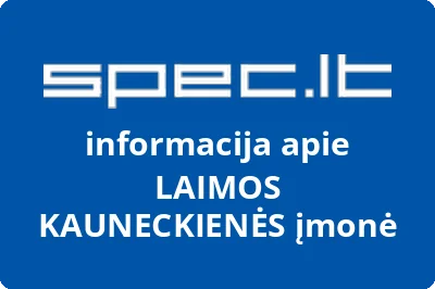 LAIMOS KAUNECKIENĖS įmonė