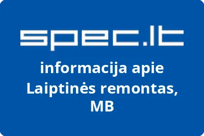 Laiptinės remontas, MB | spec.lt