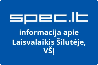 Laisvalaikis Šilutėje, VŠĮ | spec.lt