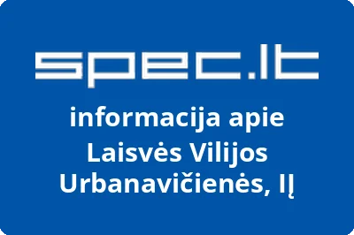 Laisvės Vilijos Urbanavičienės, IĮ