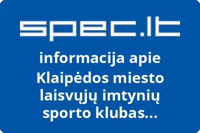Klaipėdos miesto laisvųjų imtynių sporto klubas Laisvūnas