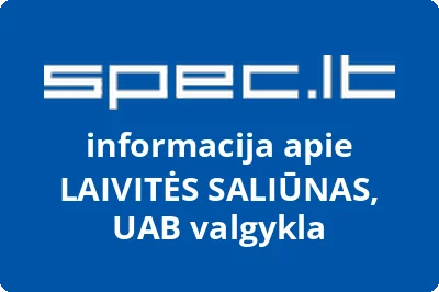 LAIVITĖS SALIŪNAS, UAB valgykla