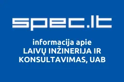 LAIVŲ INŽINERIJA IR KONSULTAVIMAS, UAB | spec.lt