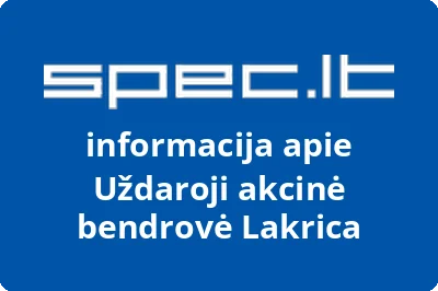 Lakrica, UAB
