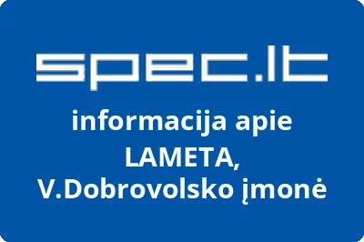 V. Dobrovolsko firma Lameta