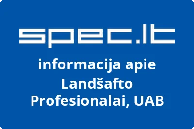 Landšafto profesionalai, UAB