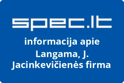 Langama, J. Jacinkevičienės firma