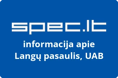 Langų pasaulis, UAB