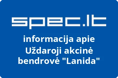 Lanida, UAB | spec.lt