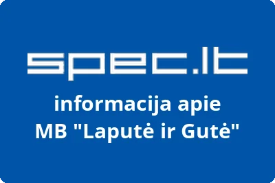 Laputė ir Gutė, MB | spec.lt