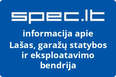 Lašas, garažų statybos ir eksploatavimo bendrija