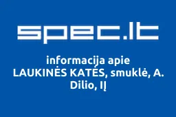 LAUKINĖS KATĖS, smuklė, A. Dilio, IĮ | spec.lt
